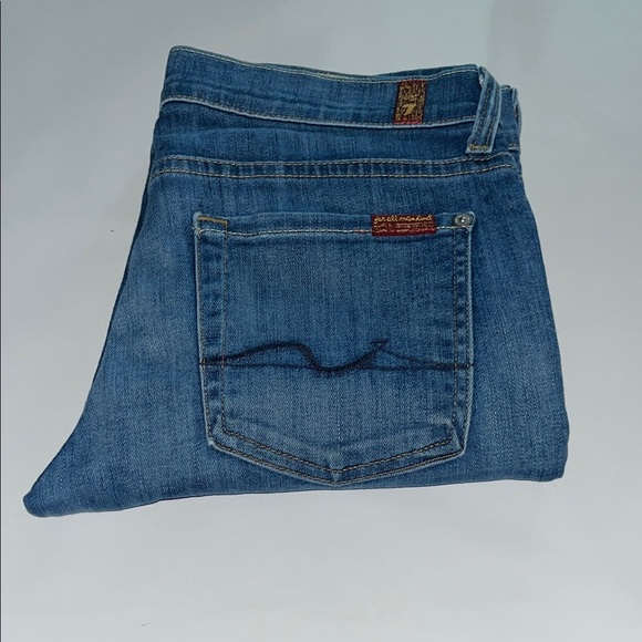 7 For All Mankind Gwenevere Mid Rise Size 28 - Picture 3 of 16